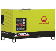 Дизельный генератор Pramac GBW 22 Y 1 фаза в кожухе