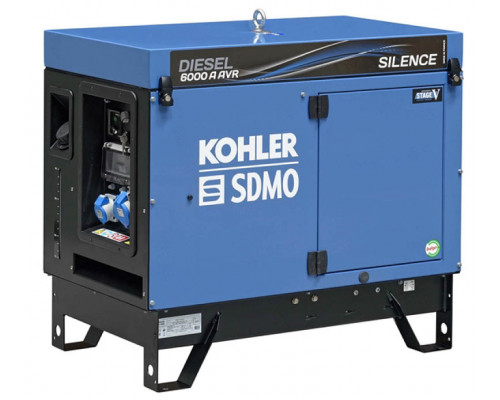 Дизельный генераторSDMO DIESEL 6000 A SILENCE AVR C5