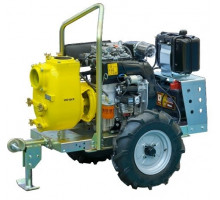 Дизельная мотопомпа VARISCO VAR 4-100 MLD10 G10 TROLLEY